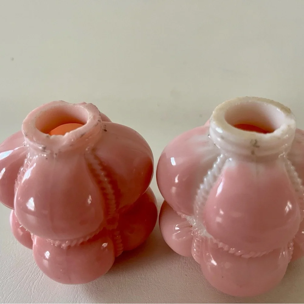 Vintage Consolidated Glass Fostoria Salt Pepper Shakers